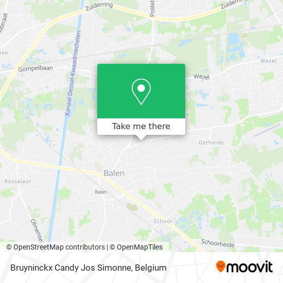 Bruyninckx Candy Jos Simonne map