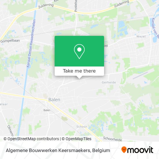 Algemene Bouwwerken Keersmaekers plan
