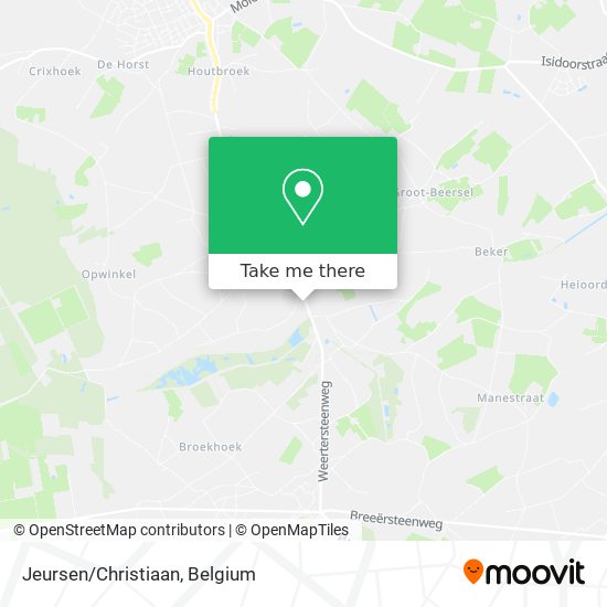 Jeursen/Christiaan map