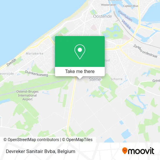 Devreker Sanitair Bvba map