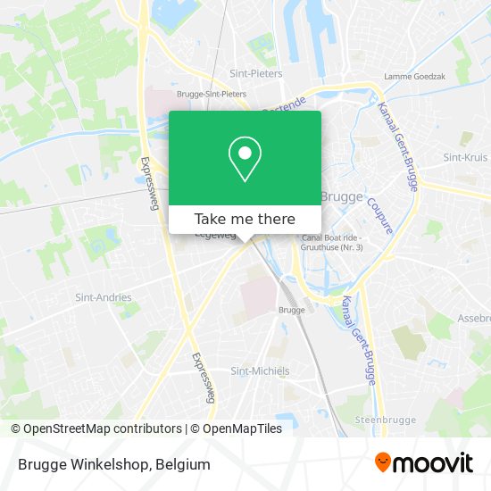 Brugge Winkelshop plan