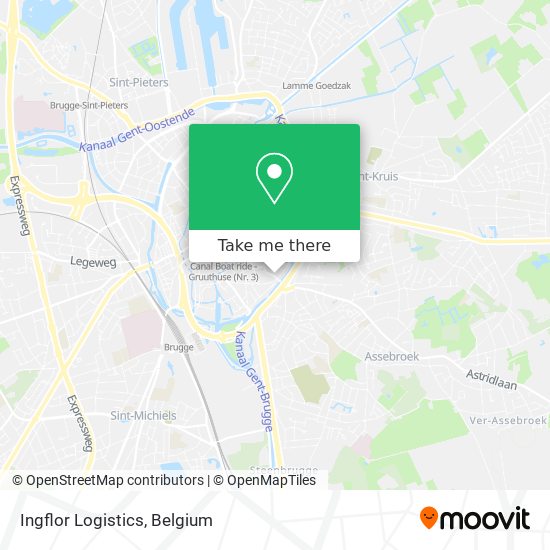 Ingflor Logistics map