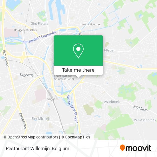 Restaurant Willemijn map