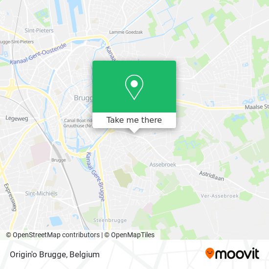 Origin'o Brugge map