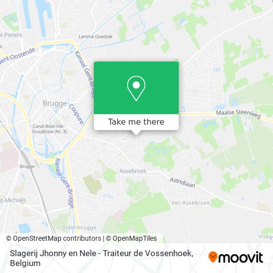 Slagerij Jhonny en Nele - Traiteur de Vossenhoek plan