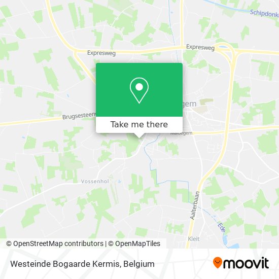 Westeinde Bogaarde Kermis map