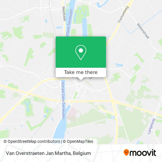 Van Overstraeten Jan Martha map