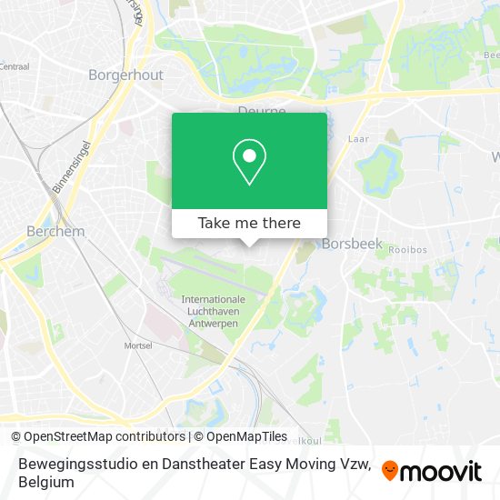 Bewegingsstudio en Danstheater Easy Moving Vzw map