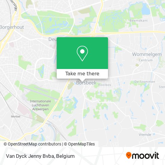 Van Dyck Jenny Bvba map