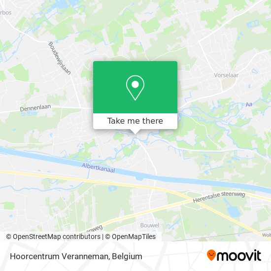Hoorcentrum Veranneman plan