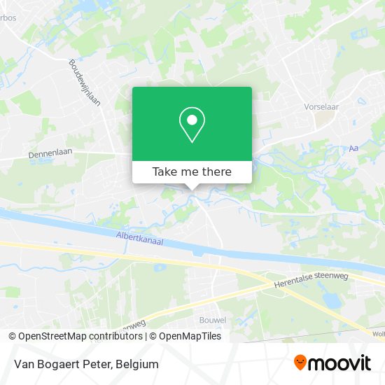 Van Bogaert Peter map