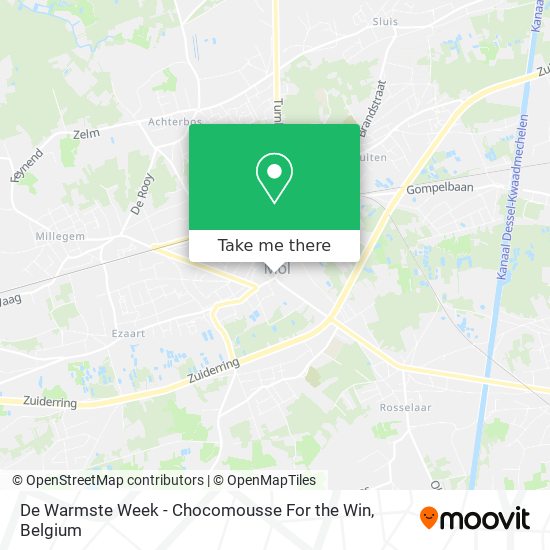 De Warmste Week - Chocomousse For the Win map