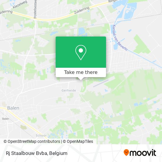 Rj Staalbouw Bvba plan