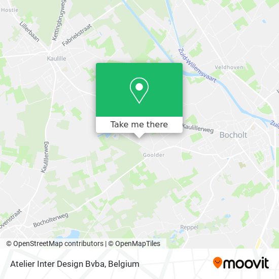 Atelier Inter Design Bvba map