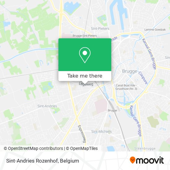 Sint-Andries Rozenhof map