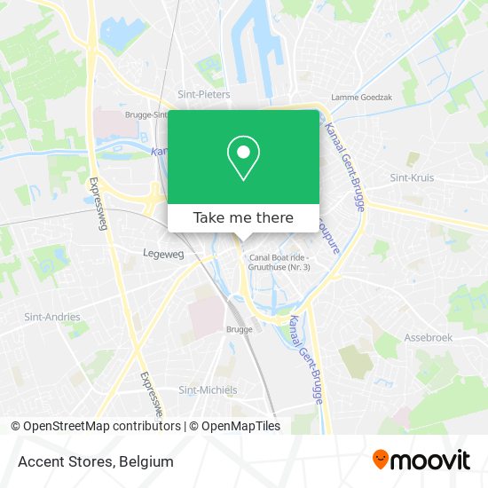 Accent Stores map