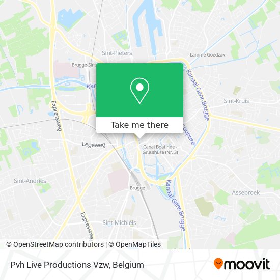 Pvh Live Productions Vzw map