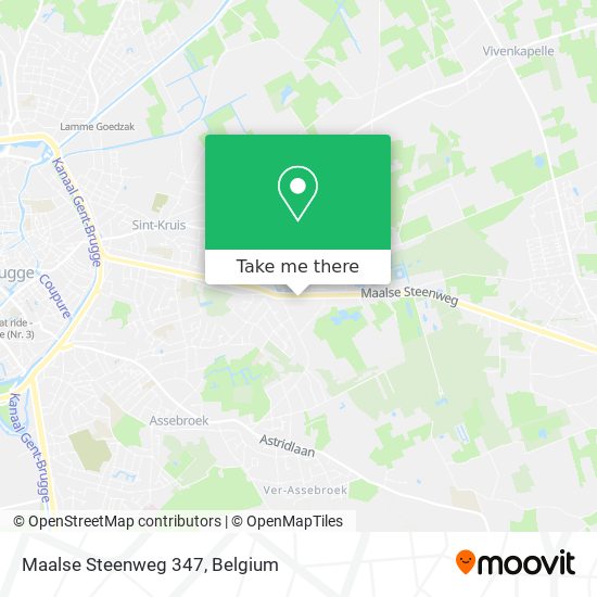 Maalse Steenweg 347 map
