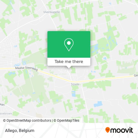 Allego map