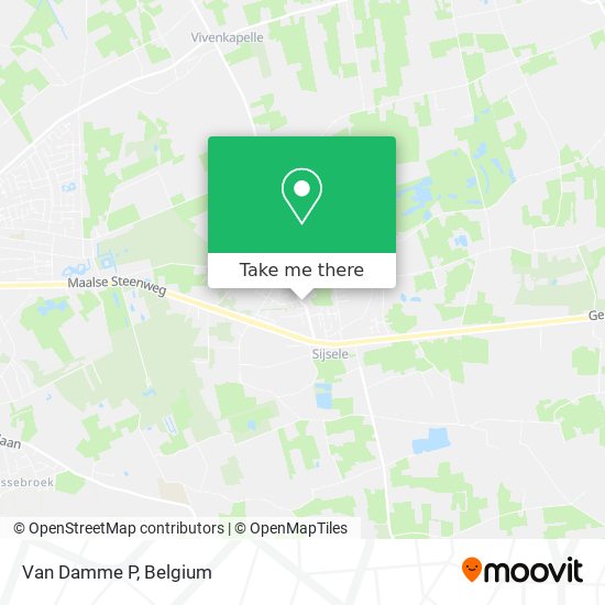 Van Damme P map