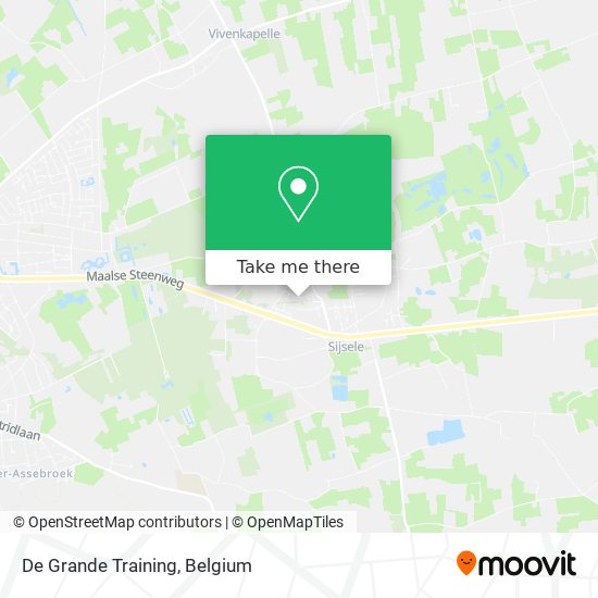De Grande Training map