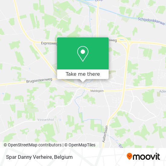 Spar Danny Verheire map