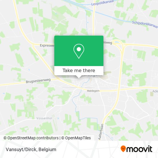 Vansuyt/Dirck map