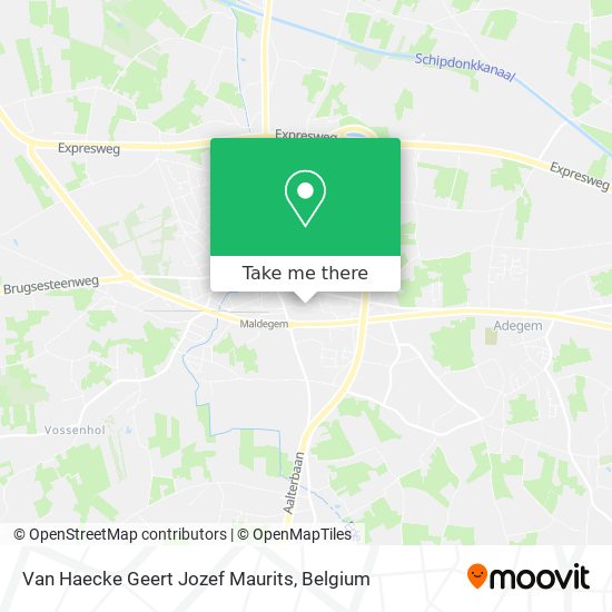 Van Haecke Geert Jozef Maurits map