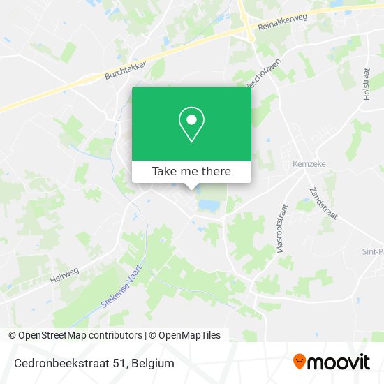 Cedronbeekstraat 51 map