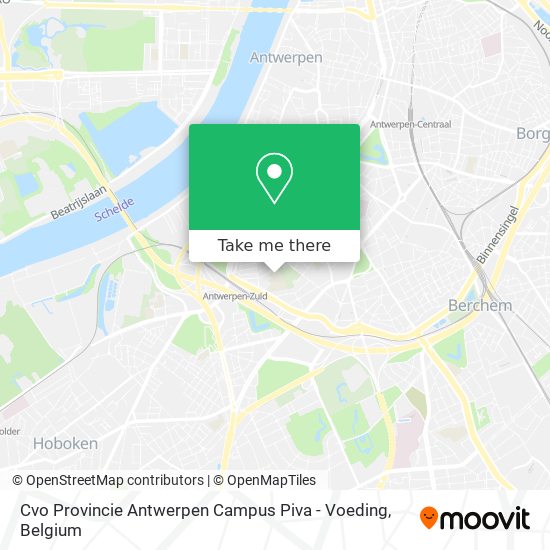 Cvo Provincie Antwerpen Campus Piva - Voeding map
