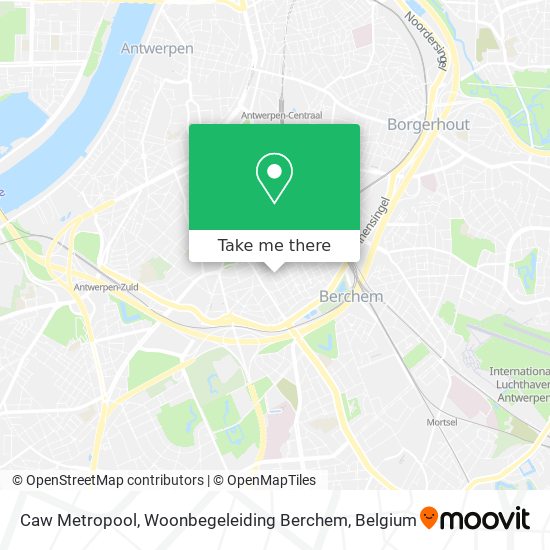 Caw Metropool, Woonbegeleiding Berchem plan