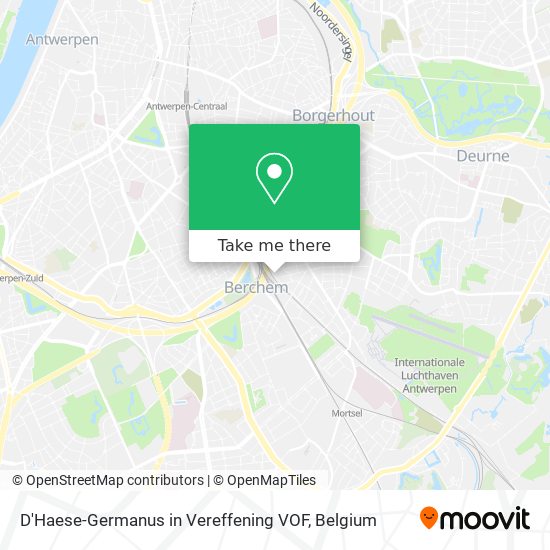 D'Haese-Germanus in Vereffening VOF map