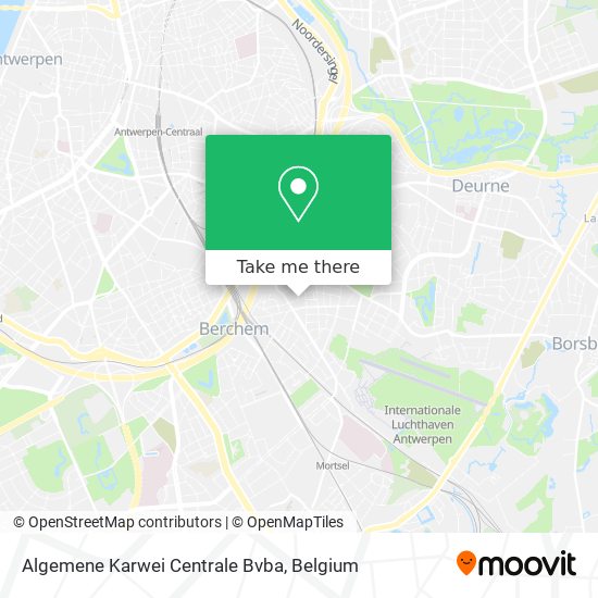 Algemene Karwei Centrale Bvba plan