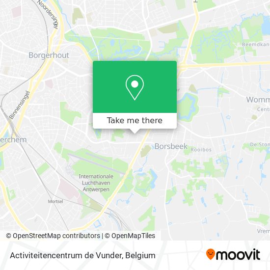 Activiteitencentrum de Vunder map