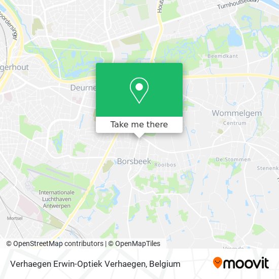 Verhaegen Erwin-Optiek Verhaegen plan