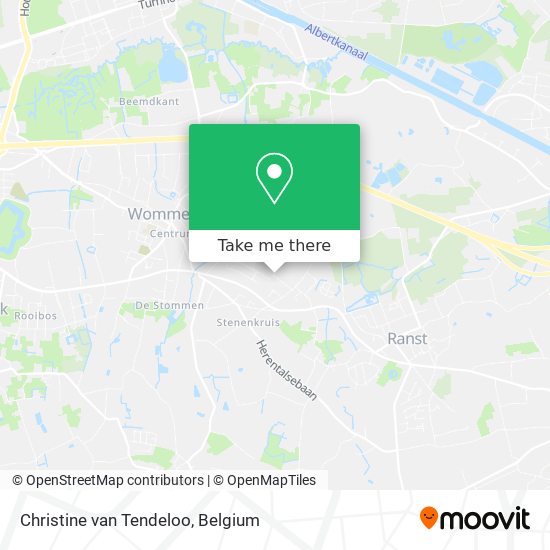 Christine van Tendeloo map