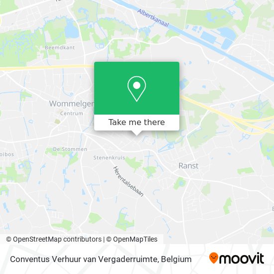 Conventus Verhuur van Vergaderruimte map