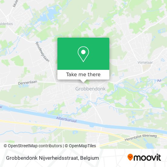 Grobbendonk Nijverheidsstraat plan