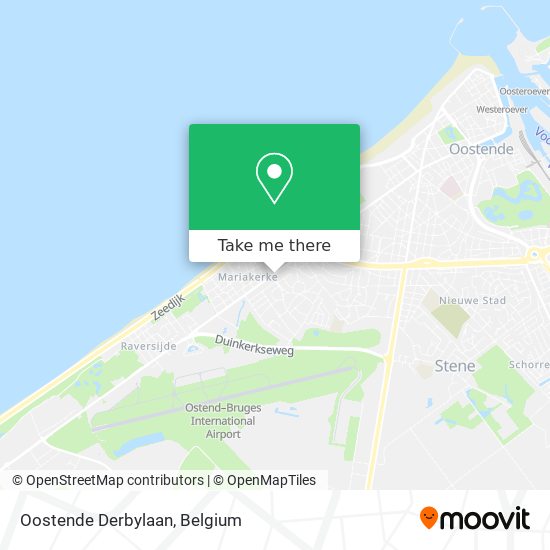 Oostende Derbylaan map