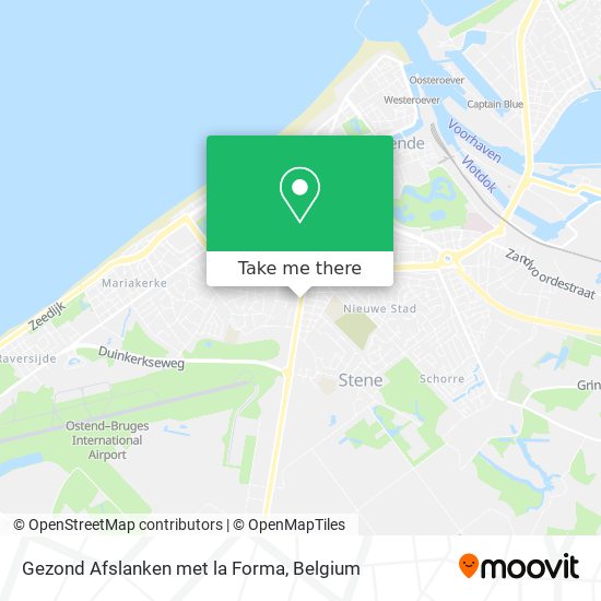 Gezond Afslanken met la Forma map