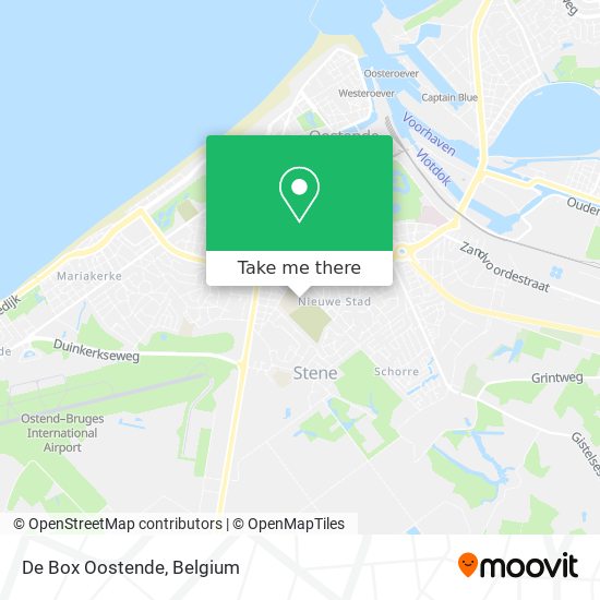 De Box Oostende map