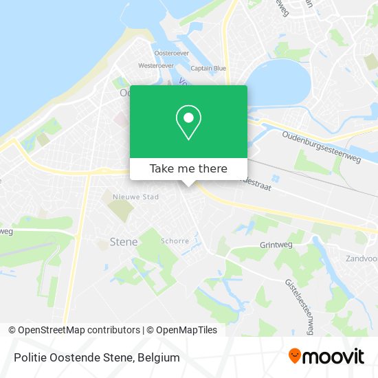 Politie Oostende Stene plan