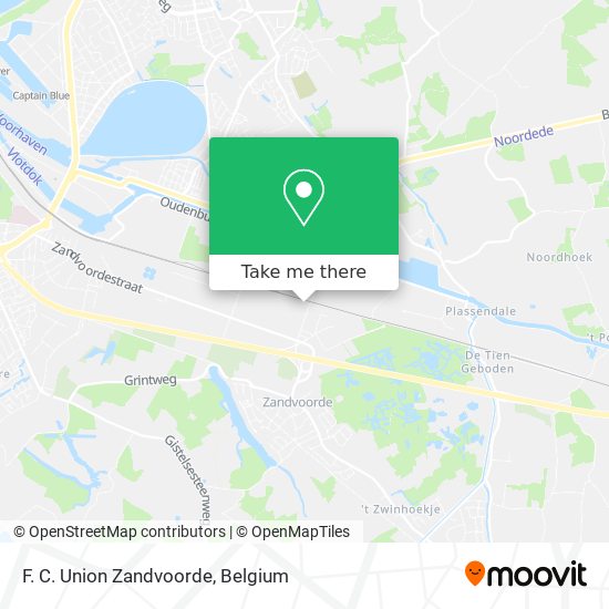 F. C. Union Zandvoorde plan