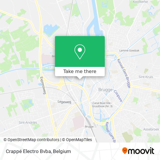 Crappé Electro Bvba map