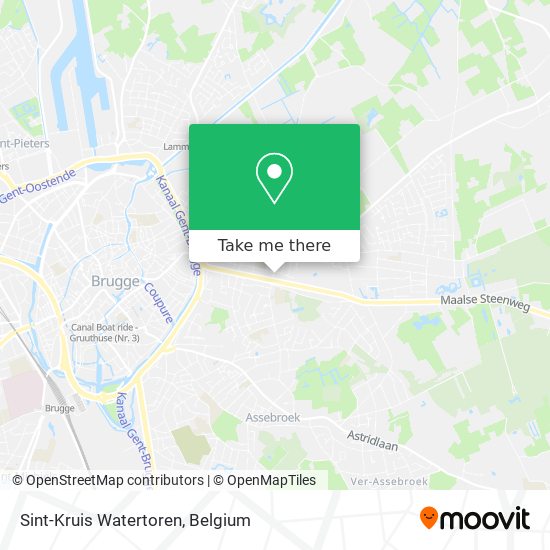 Sint-Kruis Watertoren map