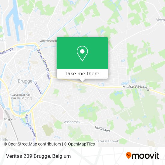 Veritas 209 Brugge plan