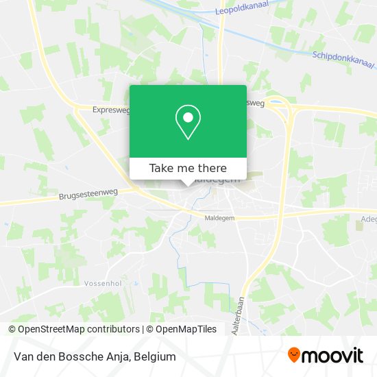 Van den Bossche Anja map