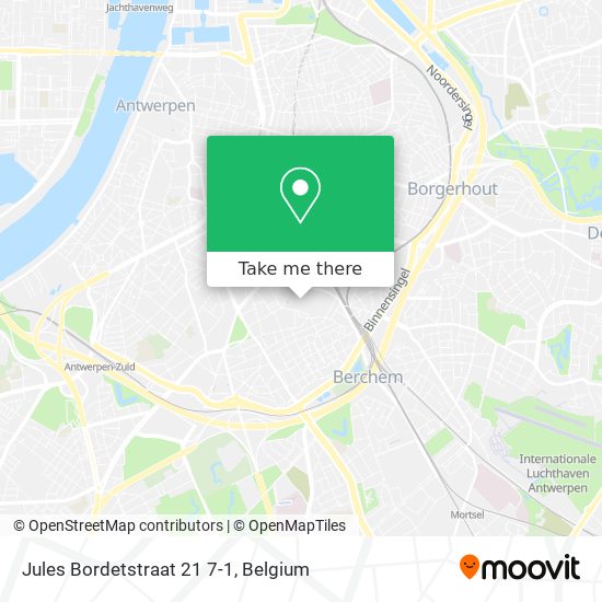 Jules Bordetstraat 21 7-1 map