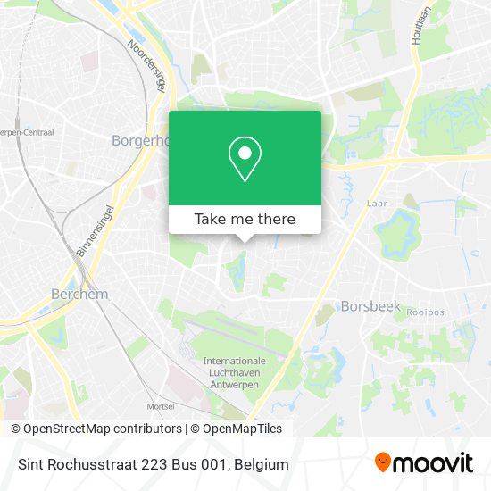 Sint Rochusstraat 223 Bus 001 plan