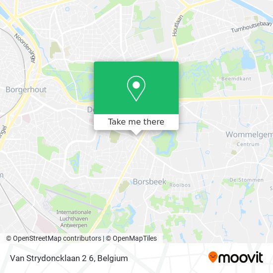 Van Strydoncklaan 2 6 plan